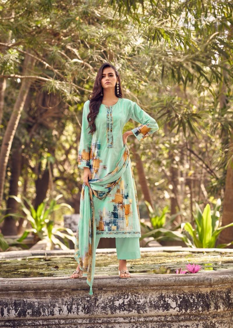 Arnisa By Sadhana Lawn Cotton Digital Printed Dress Material Wholesale Market In Surat